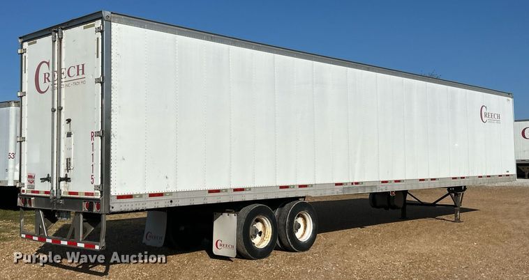image for item EK2850 2011 Wabash refrigerated van trailer