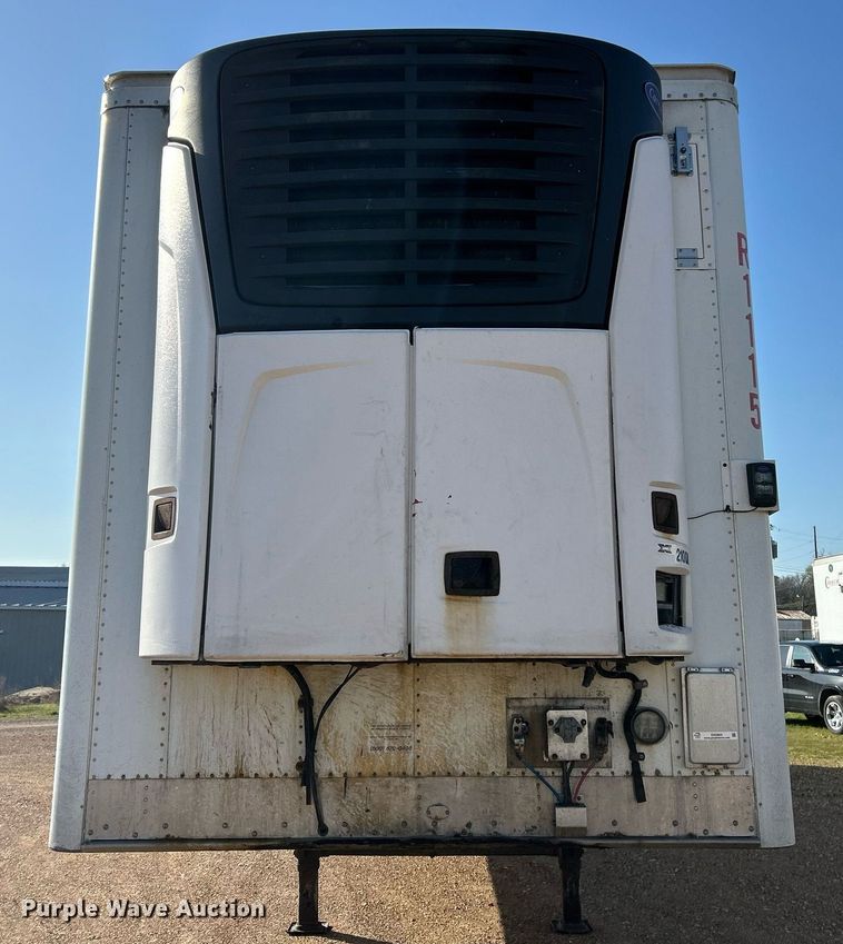 image for item EK2850 2011 Wabash refrigerated van trailer