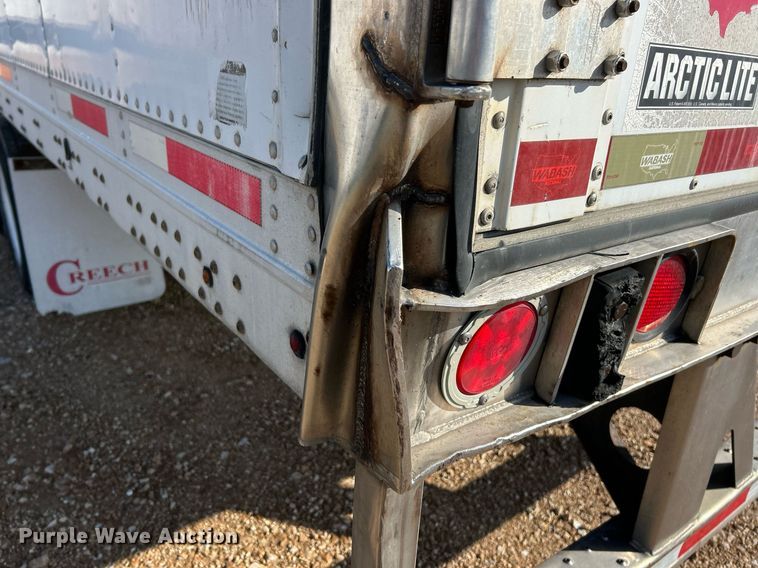 image for item EK2850 2011 Wabash refrigerated van trailer