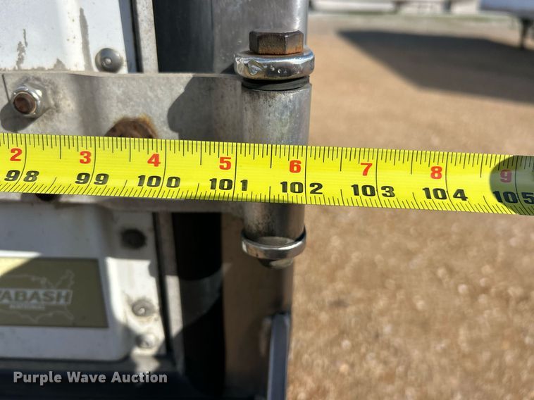 image for item EK2850 2011 Wabash refrigerated van trailer