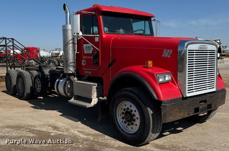 image for item EM3751 1998 Freightliner FLD120SD truck cab and chassis