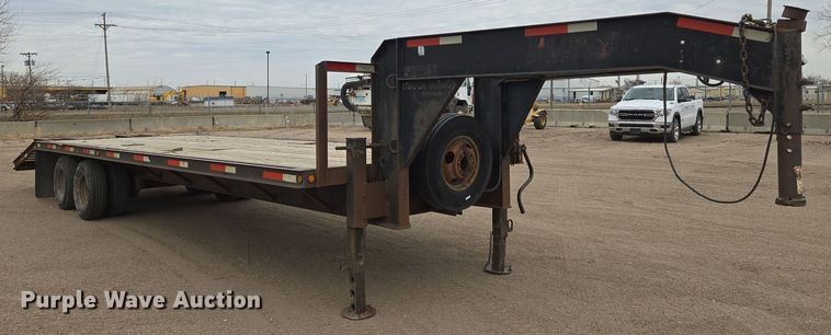 image for item EN8790 1997 Fannin Fabrication equipment trailer