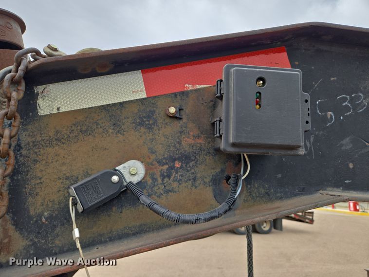 image for item EN8790 1997 Fannin Fabrication equipment trailer