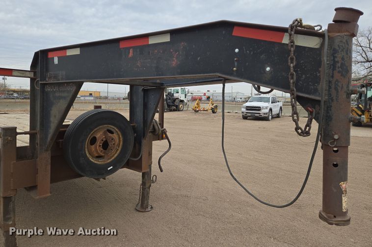 image for item EN8790 1997 Fannin Fabrication equipment trailer