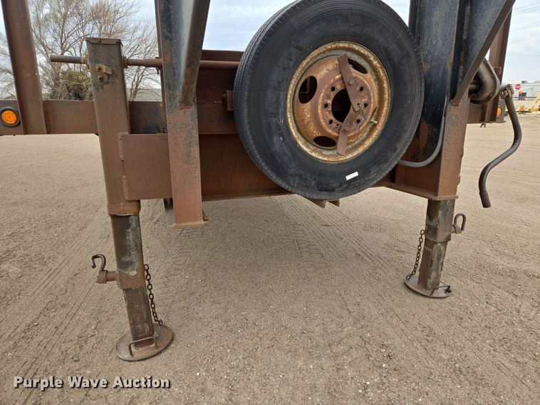 image for item EN8790 1997 Fannin Fabrication equipment trailer