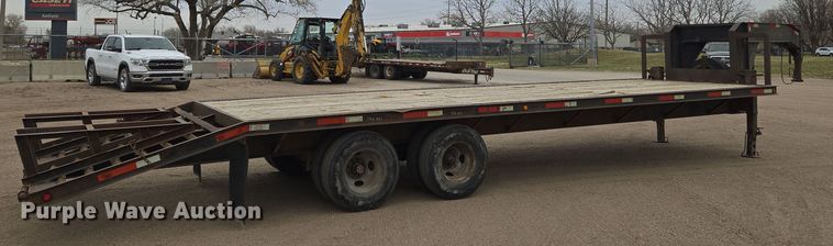 image for item EN8790 1997 Fannin Fabrication equipment trailer