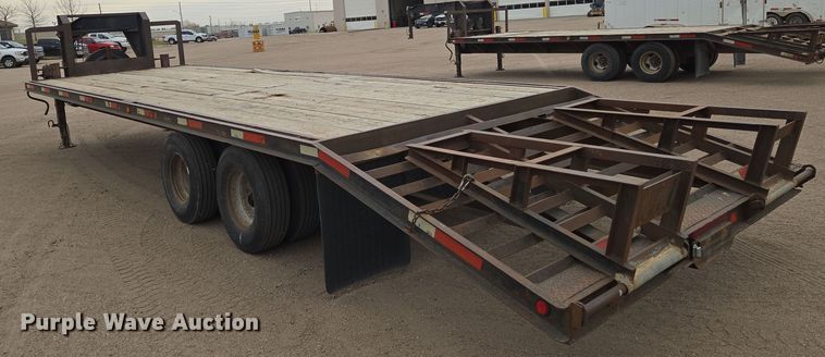 image for item EN8790 1997 Fannin Fabrication equipment trailer
