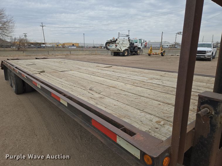 image for item EN8790 1997 Fannin Fabrication equipment trailer