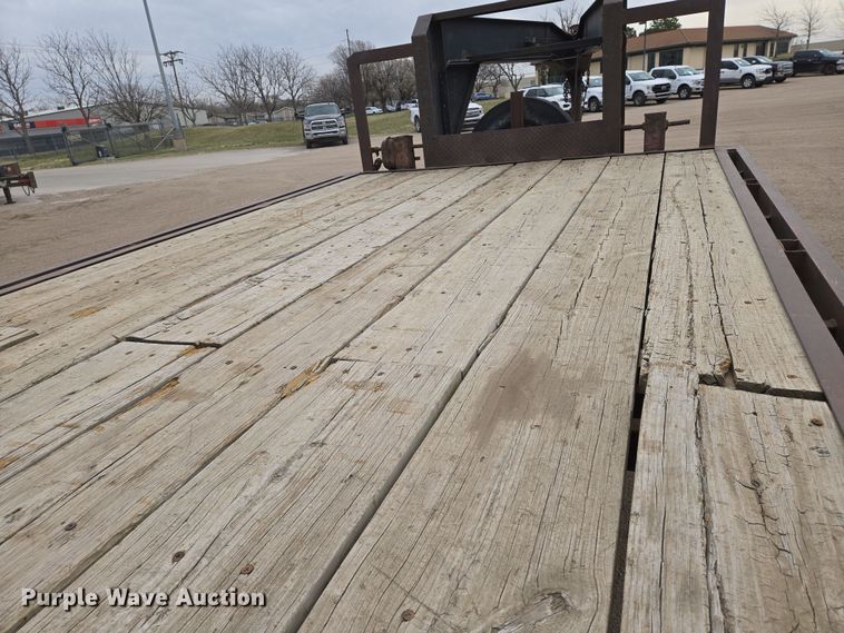 image for item EN8790 1997 Fannin Fabrication equipment trailer