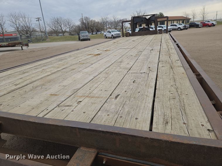 image for item EN8790 1997 Fannin Fabrication equipment trailer