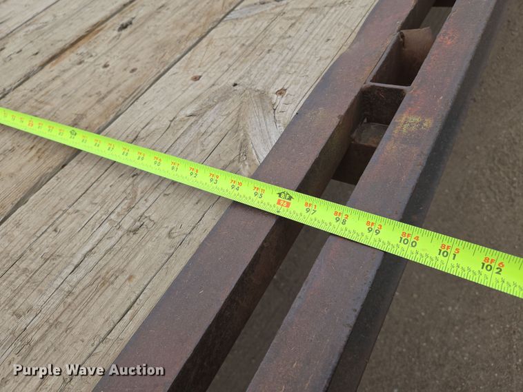 image for item EN8790 1997 Fannin Fabrication equipment trailer