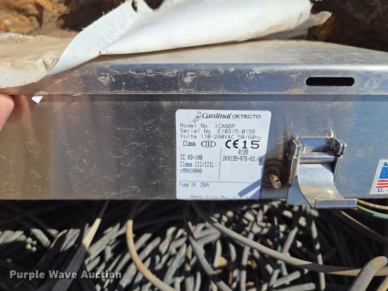 image for item EQ6953 Cardinal  4520-EPR12-C  truck scale  