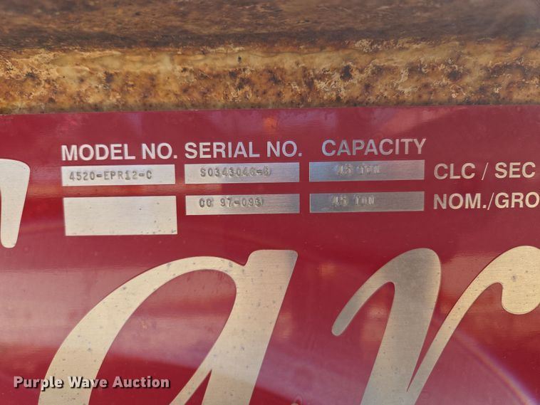 image for item EQ6953 Cardinal  4520-EPR12-C  truck scale  