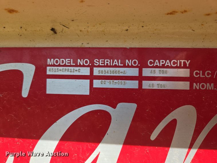 image for item EQ6953 Cardinal  4520-EPR12-C  truck scale  