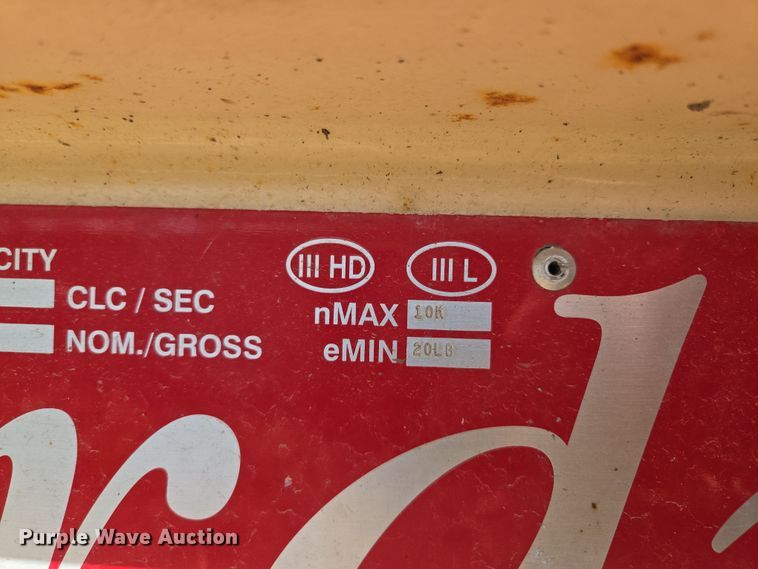 image for item EQ6953 Cardinal  4520-EPR12-C  truck scale  