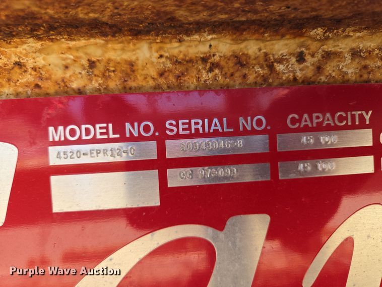 image for item EQ6953 Cardinal  4520-EPR12-C  truck scale  