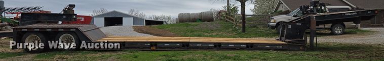 image for item EQ6982 1998 Trail King TK70DGHT-532 lowboy equipment trailer