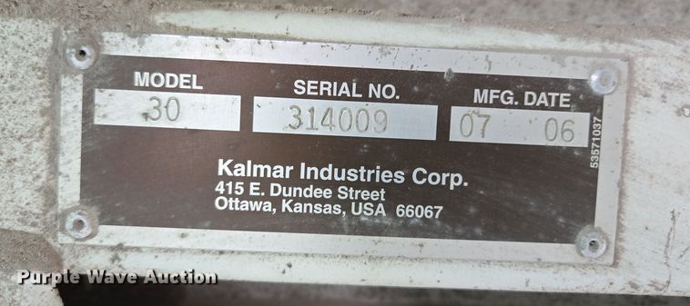 image for item EQ6989 Kalmar 30 yard truck