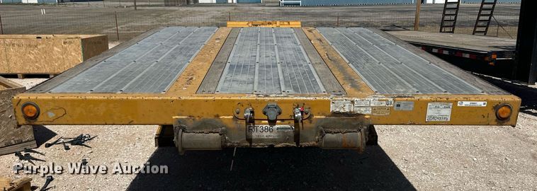 image for item ER8951 2012 Trail King TK54MG-482 lowboy equipment trailer