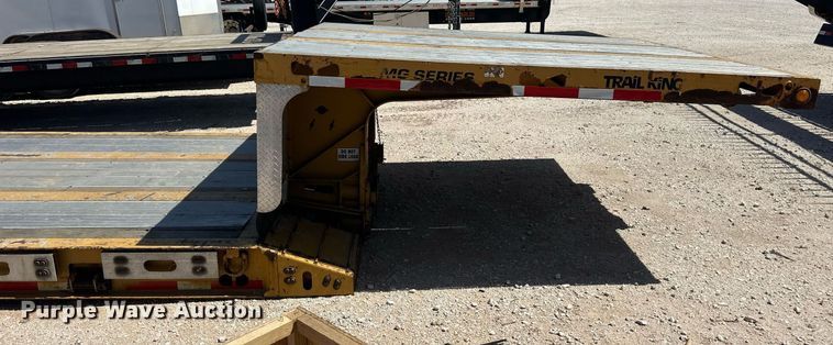 image for item ER8951 2012 Trail King TK54MG-482 lowboy equipment trailer