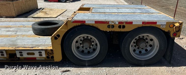 image for item ER8951 2012 Trail King TK54MG-482 lowboy equipment trailer