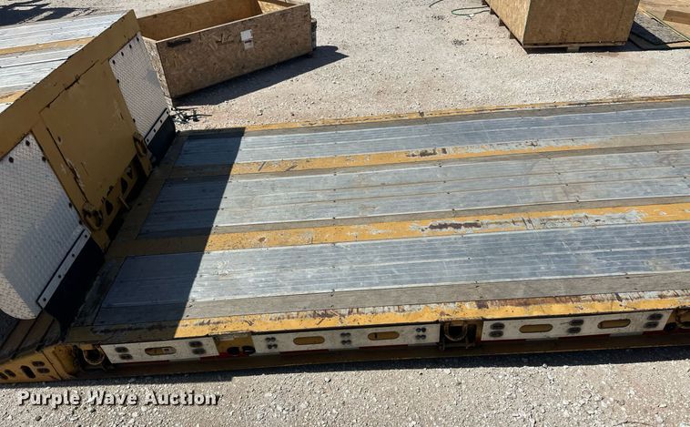 image for item ER8951 2012 Trail King TK54MG-482 lowboy equipment trailer