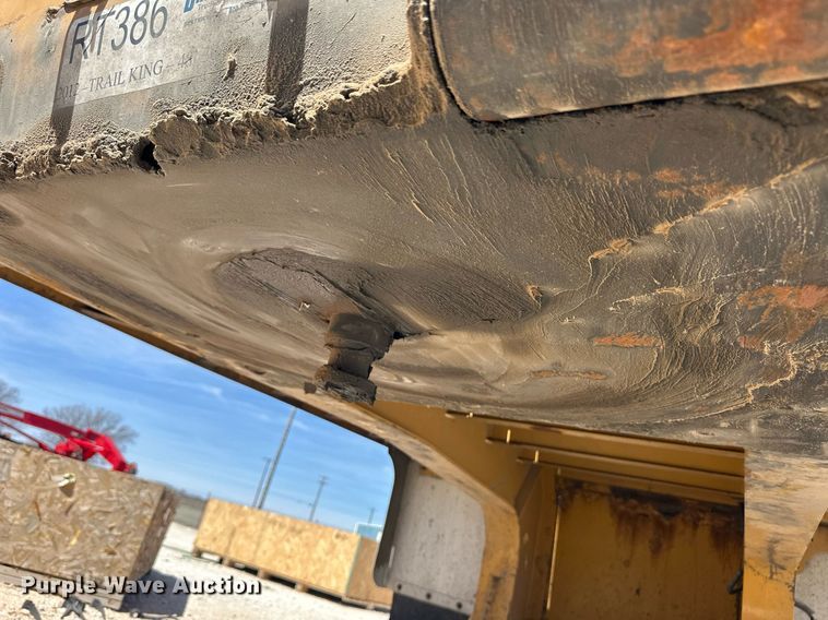 image for item ER8951 2012 Trail King TK54MG-482 lowboy equipment trailer