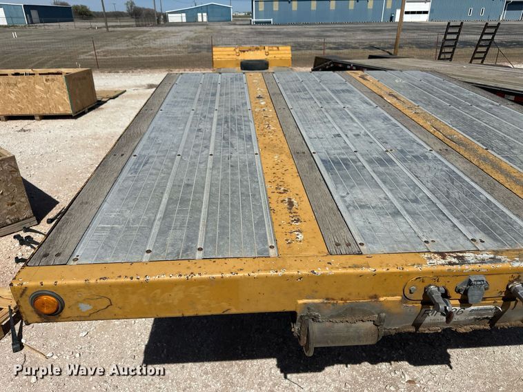 image for item ER8951 2012 Trail King TK54MG-482 lowboy equipment trailer