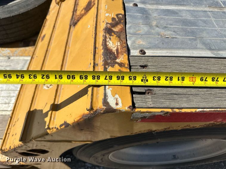 image for item ER8951 2012 Trail King TK54MG-482 lowboy equipment trailer