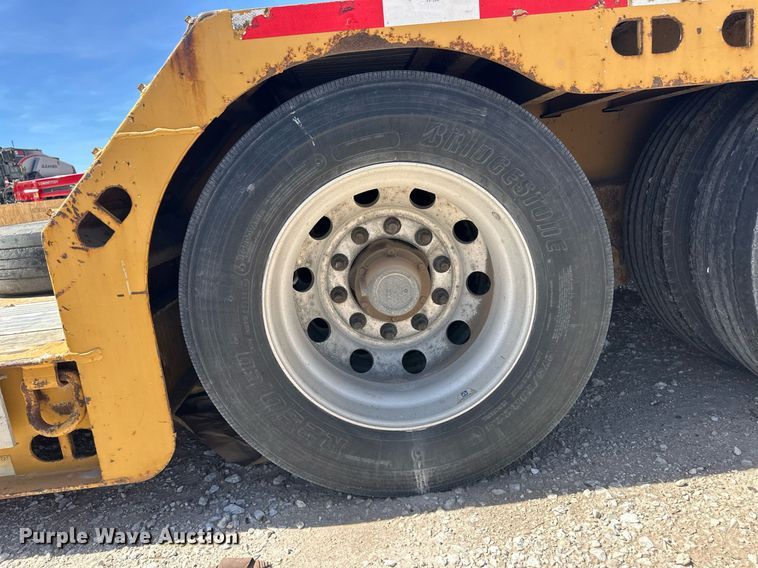 image for item ER8951 2012 Trail King TK54MG-482 lowboy equipment trailer