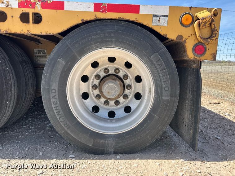 image for item ER8951 2012 Trail King TK54MG-482 lowboy equipment trailer