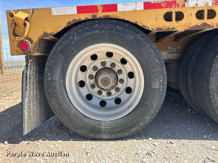 image for item ER8951 2012 Trail King TK54MG-482 lowboy equipment trailer