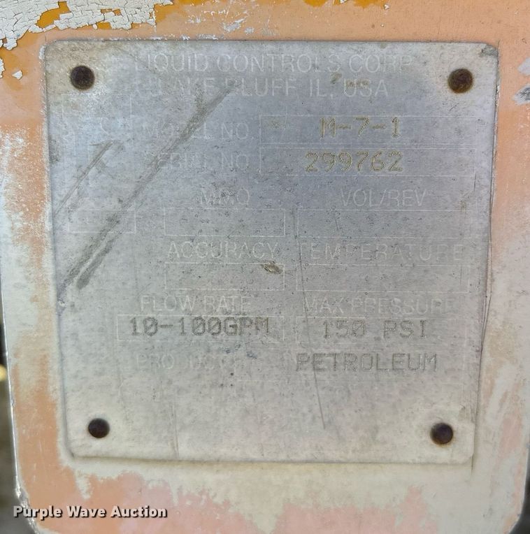 image for item OB9484 1991 International 4900 fuel truck