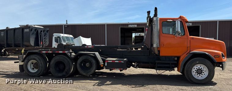 image for item OB9553 2002 Freightliner FL112 roll-off container truck