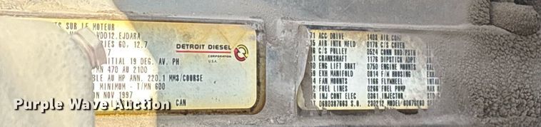 image for item OB9601 1998 International 9200 semi truck