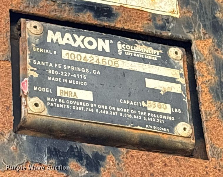 image for item OB9603 2003 Trailmobile dry van trailer