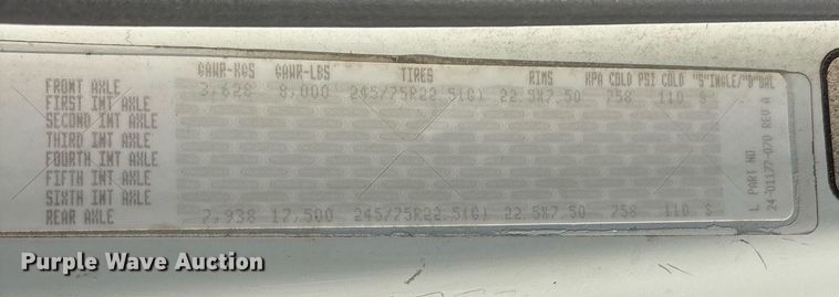 image for item OB9607 2012 Freightliner Business Class M2 delivery truck