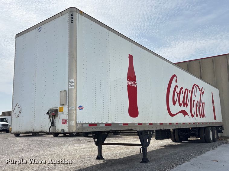 image for item OB9608 2009 Utility dry van trailer