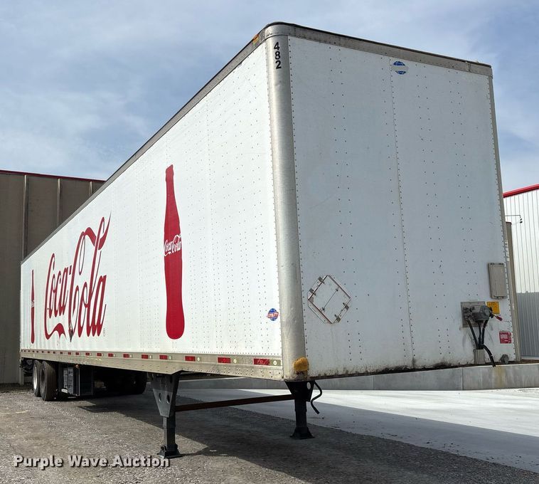 image for item OB9608 2009 Utility dry van trailer