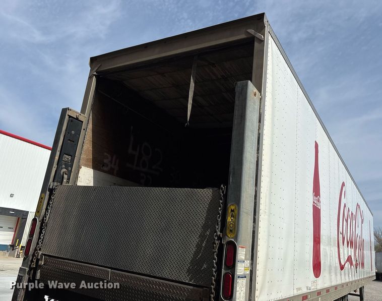 image for item OB9608 2009 Utility dry van trailer