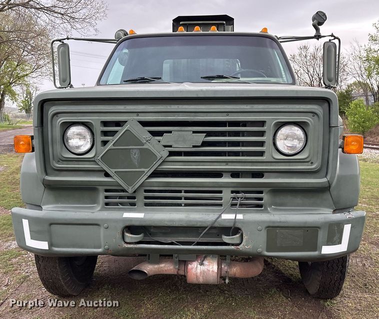 image for item OB9613 1987 Chevrolet C6500 fuel / lube truck