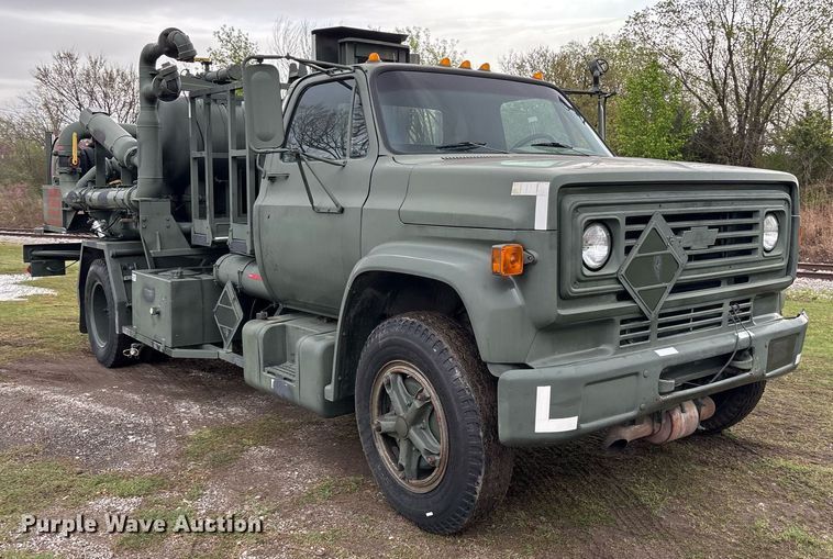 image for item OB9613 1987 Chevrolet C6500 fuel / lube truck