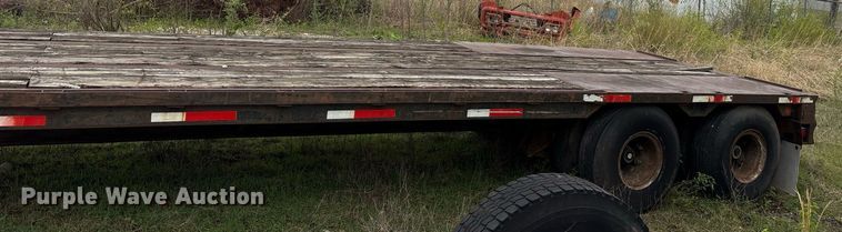 image for item OB9617 1981 Vulcan FTD-65 VT-5822 drop deck trailer