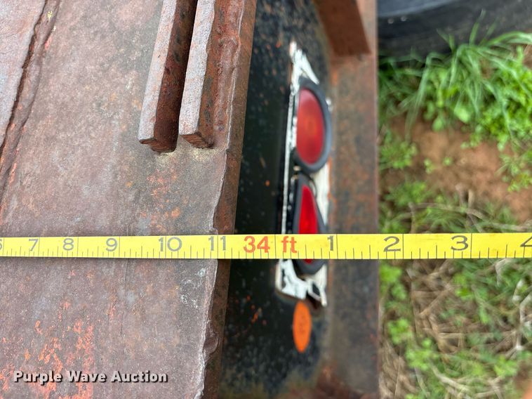 image for item OB9617 1981 Vulcan FTD-65 VT-5822 drop deck trailer