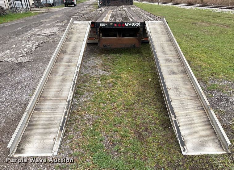 image for item OB9618 1996 Ehrlish drop deck trailer