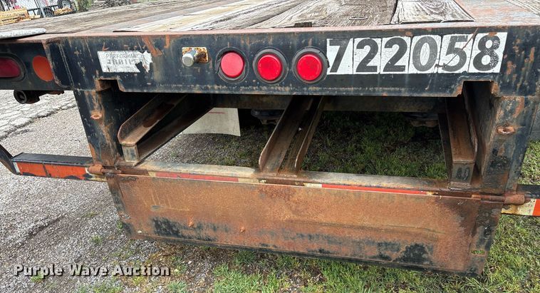 image for item OB9618 1996 Ehrlish drop deck trailer