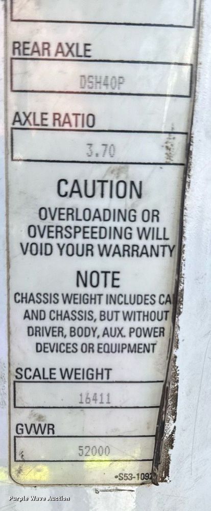 image for item YA0283 2017 Kenworth T880 truck cab and chassis