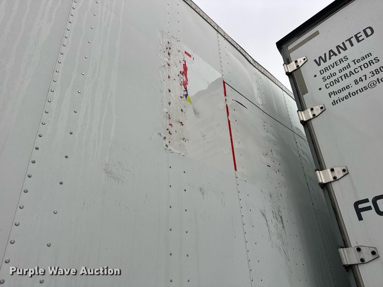 image for item YA0363 2013 Utility dry van trailer