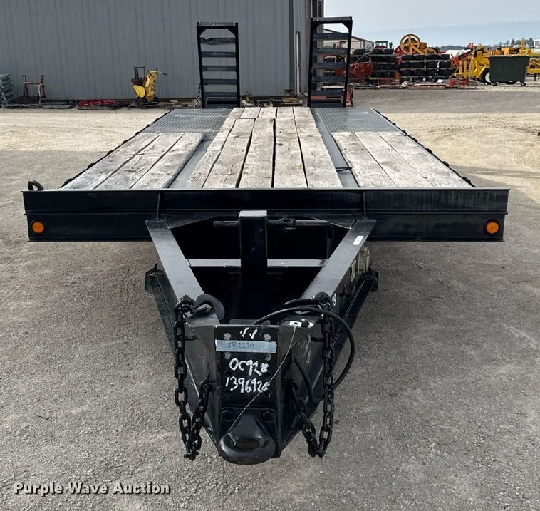 image for item DH9856 2005 Butler Trailer MFG Co Inc B-2024-FD equipment trailer