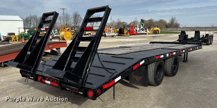 image for item DH9856 2005 Butler Trailer MFG Co Inc B-2024-FD equipment trailer